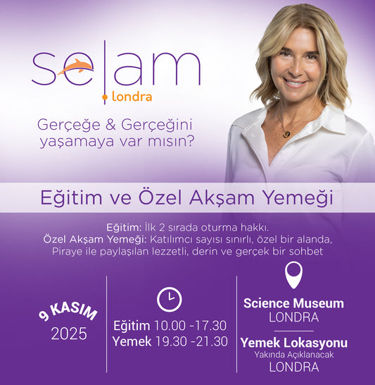 Eğitim & Özel Akşam Yemeği Bileti - Erken Ödeme Fırsatı (12 Ekim'e kadar)
