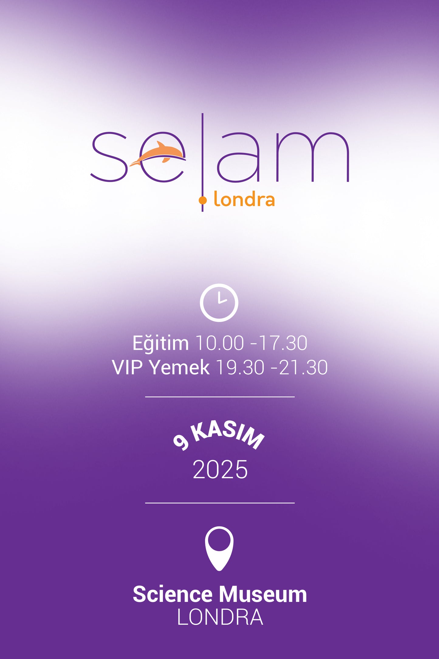 Selam Eğitimi Londra  10:00-17:30